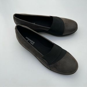 Easy Spirit Eskaleo Comfort Slip-on Wedge Loafer, Vegan, Women’s Size 8M